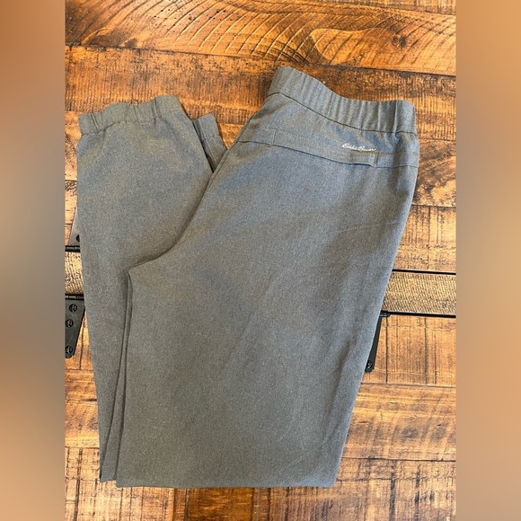 Eddie Bauer Gray Track Pants - Picture 1 of 4